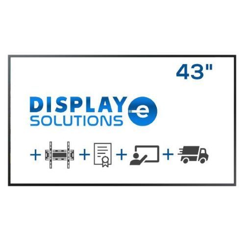 DISPLAY SOLUTION DISPLAY 43 350 +STAF+LIC+SETUP
